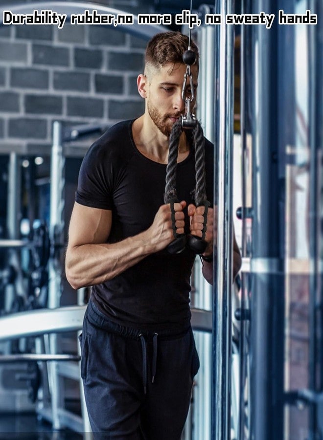 Rangchhelo 2 Pcs Gym Weight Lifting Grips | Anti-Slip Black Gym Gloves for Powerlifting, Strength & Resistance Training | Hand Protection for Heavy Lifts, Pull-Ups & Crossfit Workouts - Image 2