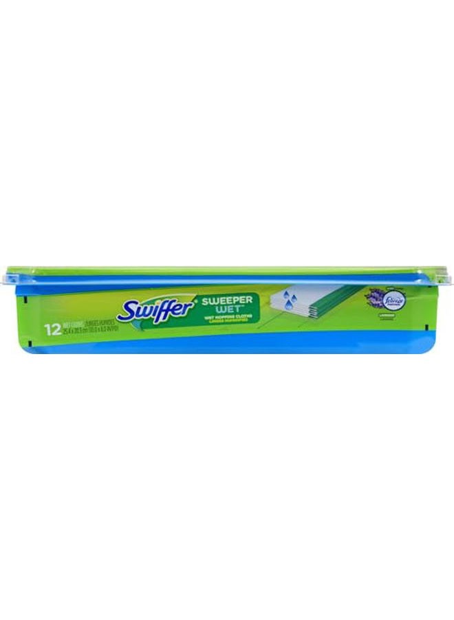 Swiffer Sweeper Wet Mopping Pad Refills for Floor Mop with Febreze Lavender Scent, 12 Count (Packaging May Vary) - Image 4