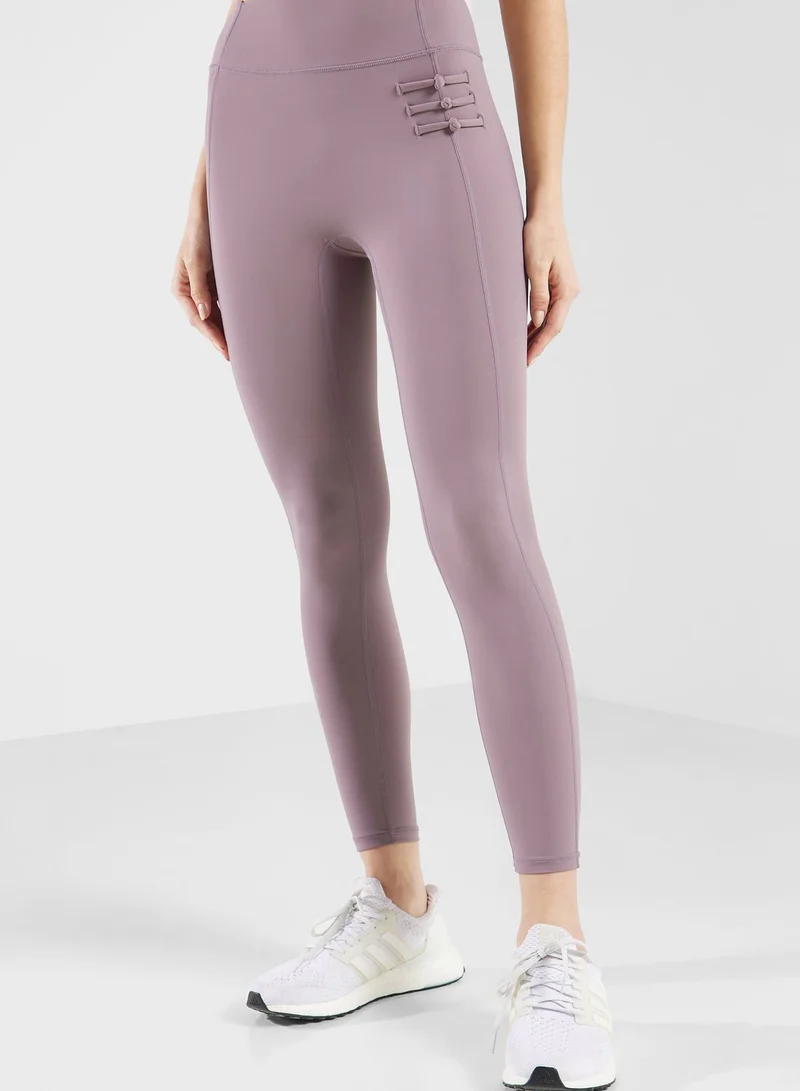 FRWD Printed Athletic Sports Bra & Leggings Set