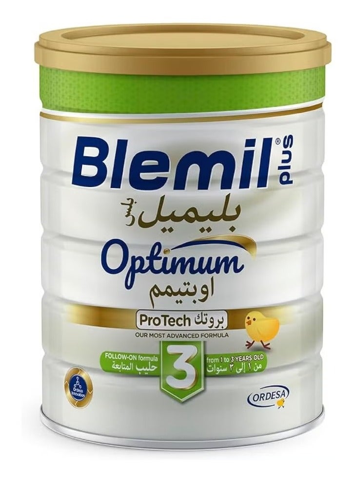 Plus 3 Optimum ProTech Most Advanced Nutritional Formula for Ages 1-3 (800 g)