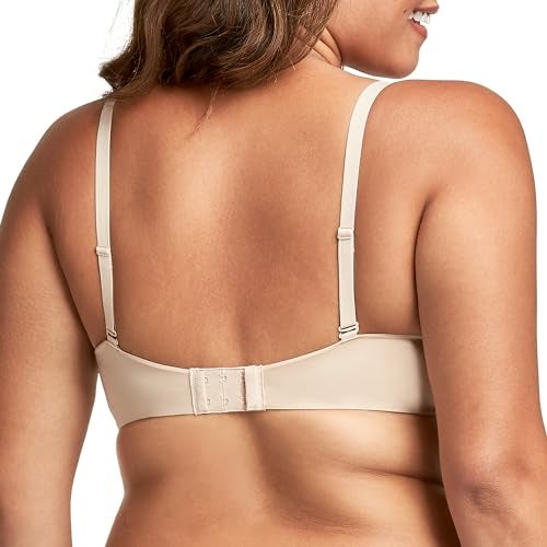 Maidenform Womens Underwire Bra, One Fab Fit Demi T-shirt Convertible For Bras, Paris Nude, 36B US - Image 3