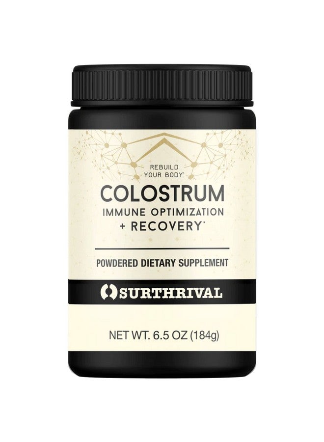 Surthrival: Colostrum Powder (6.5oz), Immune Optimization & Recovery, Powdered Dietary Supplement, Gut Health, Immune Support, Keto Friendly