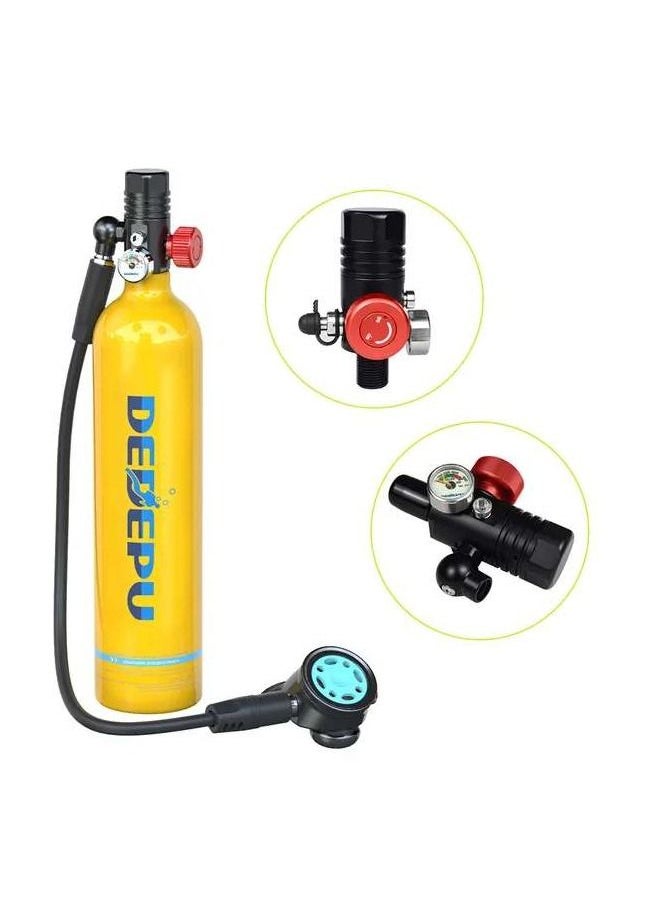 DEDEPU mini–Scuba Full Diving Set 1 liter 20 minutes Under water with Full Face Mask  - Image 2