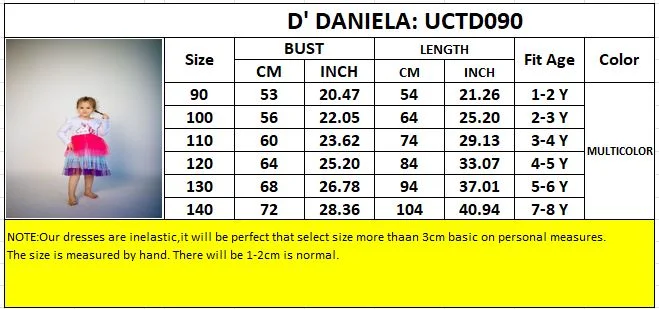 D'Daniela D' Daniela - Unicorn Tutu Dress - Multicolor
