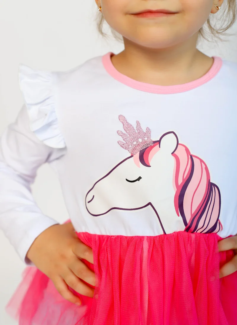 D'Daniela D' Daniela - Unicorn Tutu Dress - Multicolor
