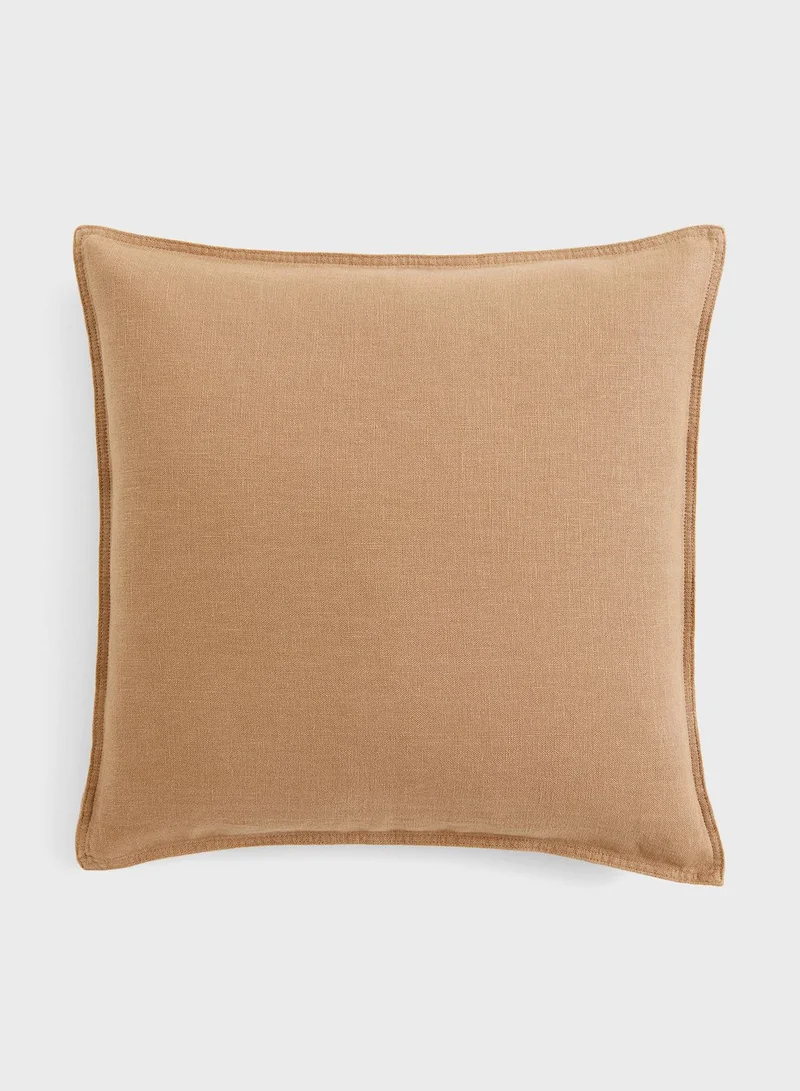 H&M Washed Linen Cushion Cover-50X50