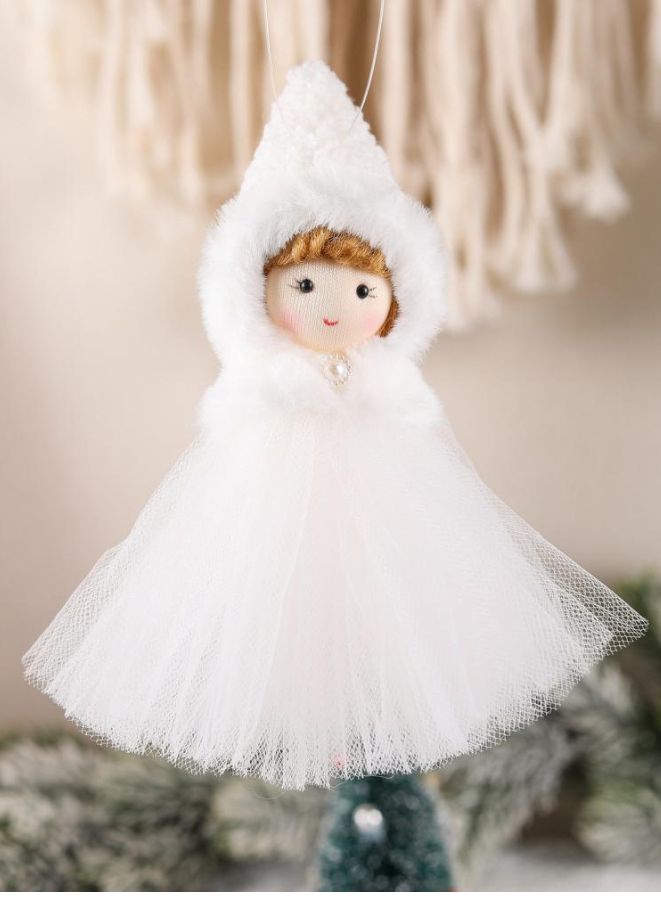 Christmas Doll Pendants, Hanging Ornaments for Xmas Trees, Nativity, Windows, Walls and Doors 2 Pcs - Image 3