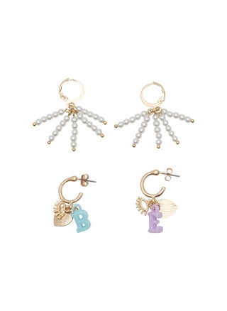 Jasmin 2-Pack Earrings Set