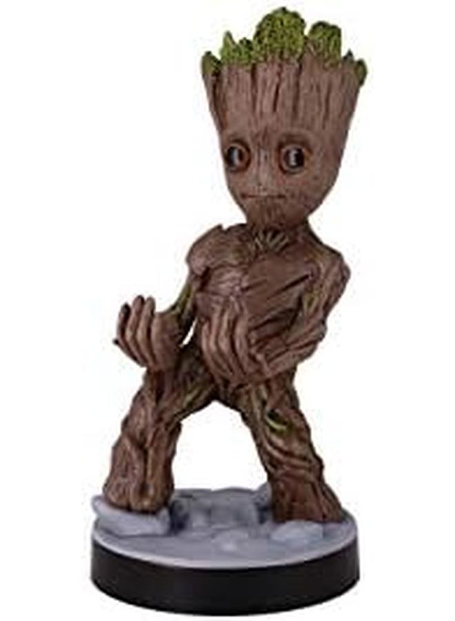 erorex Guardians Of The Galaxy Toddler Groot Original Mobile Phone And Gaming Controller Holder Device Stand Cable Guys Marvel Licensed Figure Black - Image 5