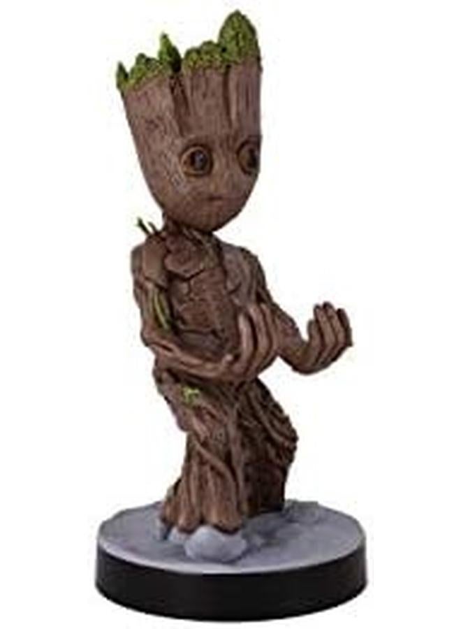 erorex Guardians Of The Galaxy Toddler Groot Original Mobile Phone And Gaming Controller Holder Device Stand Cable Guys Marvel Licensed Figure Black - Image 3
