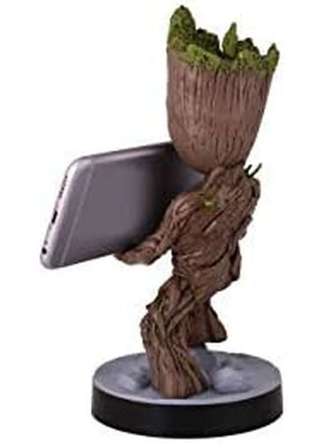 erorex Guardians Of The Galaxy Toddler Groot Original Mobile Phone And Gaming Controller Holder Device Stand Cable Guys Marvel Licensed Figure Black - Image 4