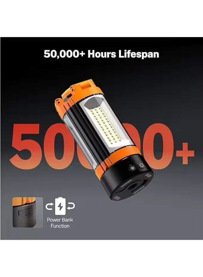 Telescopic Folding Multifunctional Outdoor Camping Light 9000mAh - Image 4