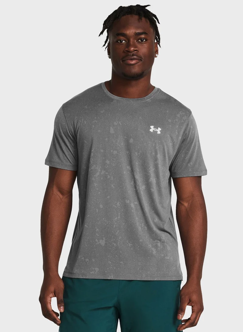 UNDER ARMOUR Logo Launch Splatter T-Shirt