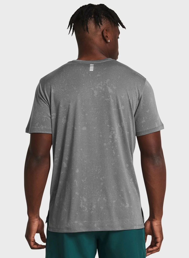 UNDER ARMOUR Logo Launch Splatter T-Shirt