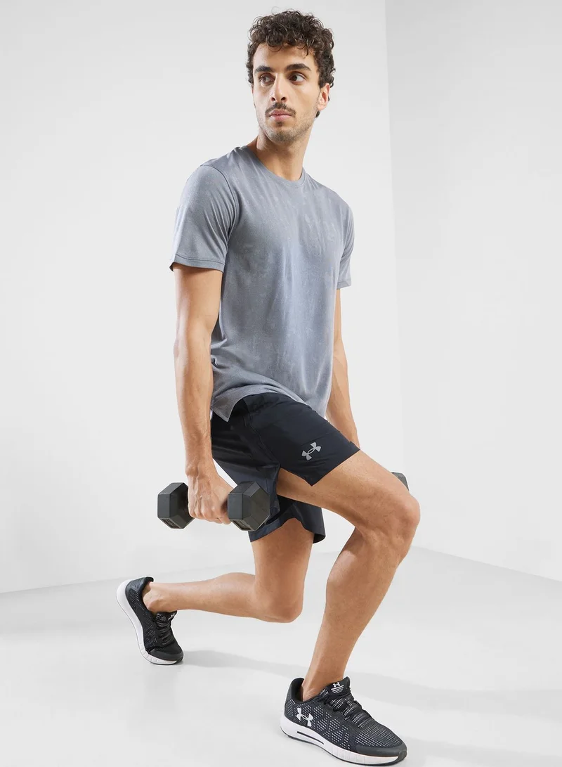 UNDER ARMOUR Logo Launch Splatter T-Shirt