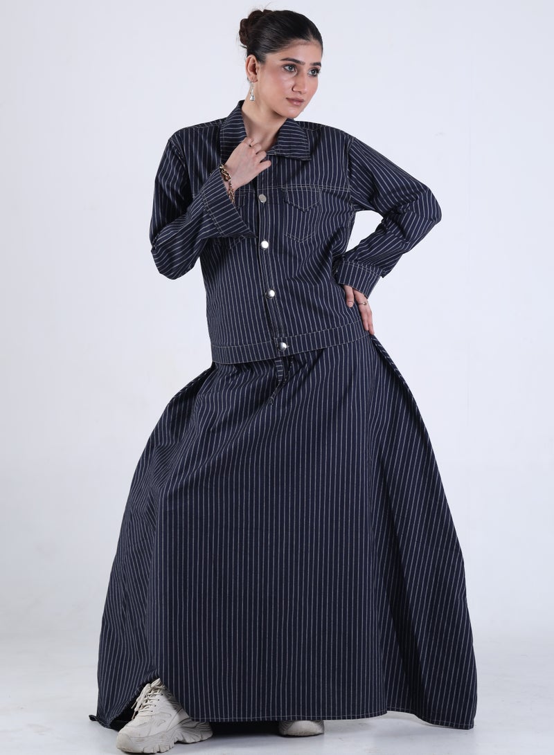 Ambittrends Women Co-Ord Set – Shirt & Skirt - Image 1
