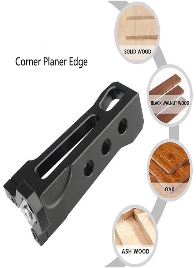 Generic - Chamfer Plane Edge Plane Edge Banding Trimmer Veneer Edge Trimmer Edge Chamfer Burr Scraper for Woodworking - Image 1