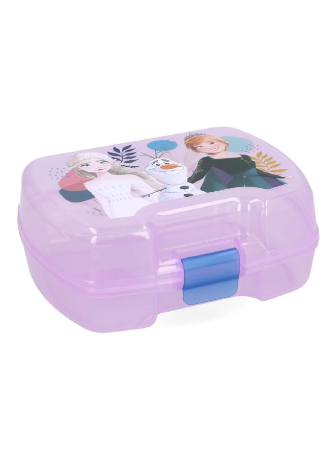 ستور3 صندوق طعام لتخزين الساندويتشات المجمدة بثلاث أقسام باللون البنفسجي والأزرق 7 x 17.5 x 13.8 سم 74277 - Image 3