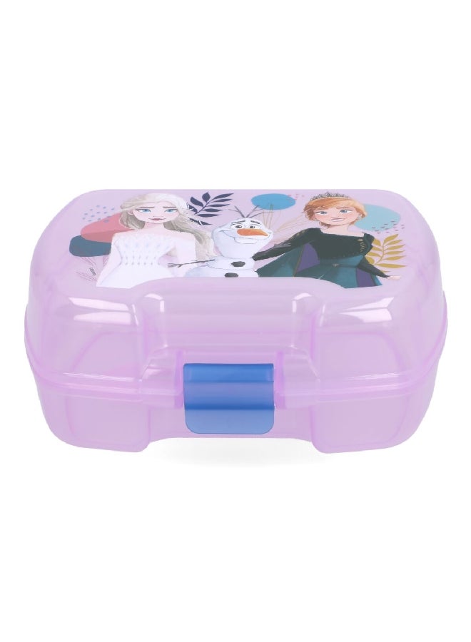 ستور3 صندوق طعام لتخزين الساندويتشات المجمدة بثلاث أقسام باللون البنفسجي والأزرق 7 x 17.5 x 13.8 سم 74277 - Image 1