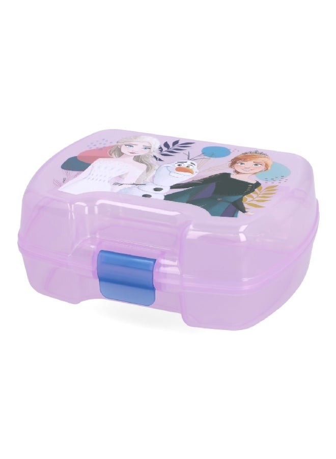 ستور3 صندوق طعام لتخزين الساندويتشات المجمدة بثلاث أقسام باللون البنفسجي والأزرق 7 x 17.5 x 13.8 سم 74277 - Image 2