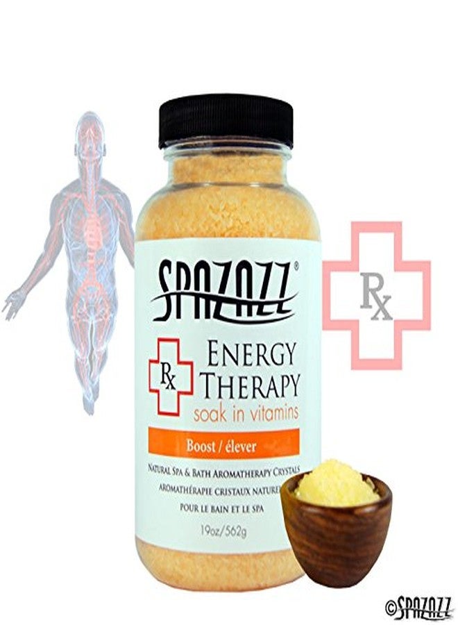 SpaZazz Crystals 19 oz - RX Collection - Energy Therapy - Image 4