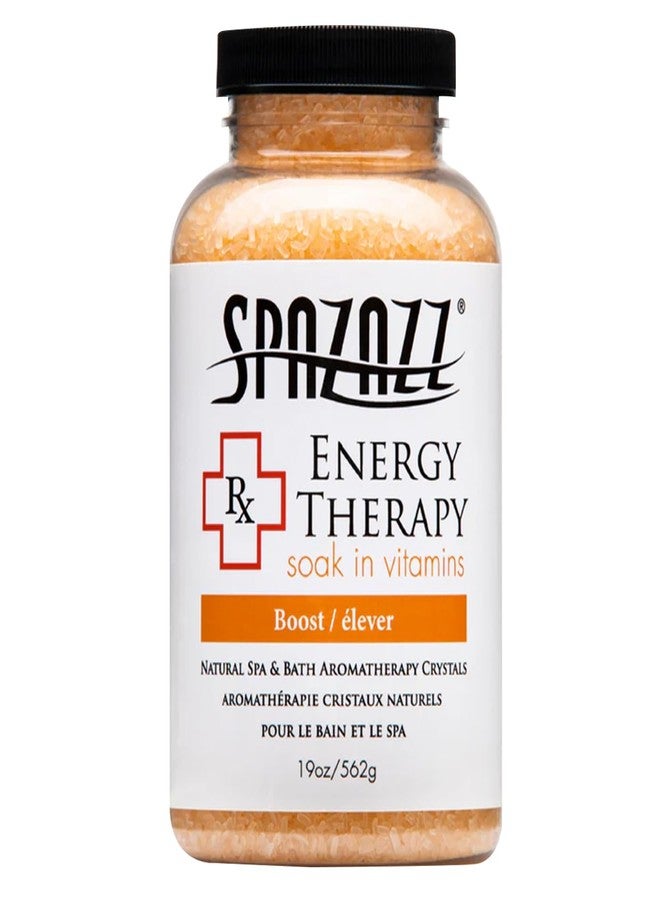 SpaZazz Crystals 19 oz - RX Collection - Energy Therapy - Image 1