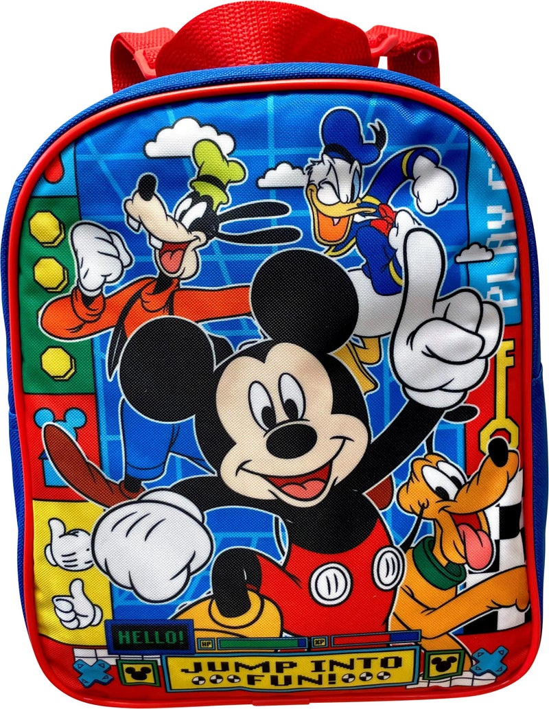 Ruz Disney/Marvel Kids Licensed 10" Mini Backpack (Mickey Mouse) - Image 1