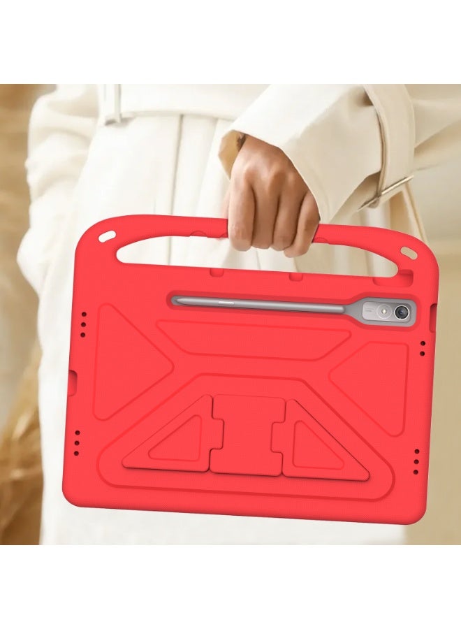 general Tablet Case for Lenovo Tab P12 12.7 Inch (2023), EVA Foam Lightweight Shockproof, Tablet Cover with Handle Stand and Pen Slot Case for Children Firendly - Image 5
