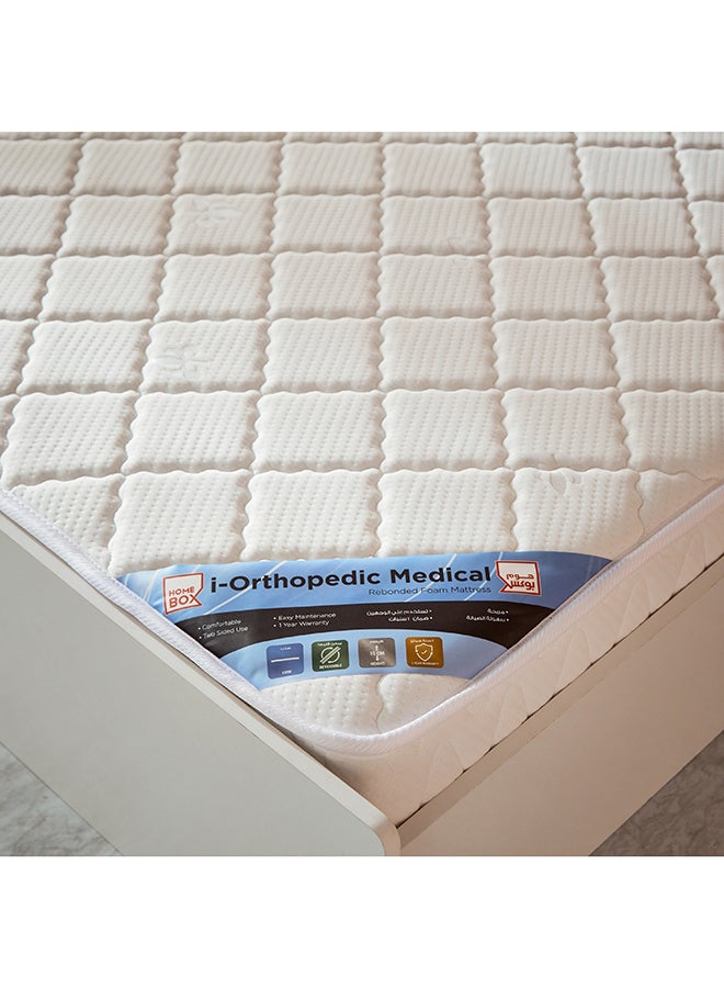 Home Box iOrthopedic Medical Single Firm Rebonded Foam Mattress 200 x 15 x 90 cm with 1 year warranty - Image 5