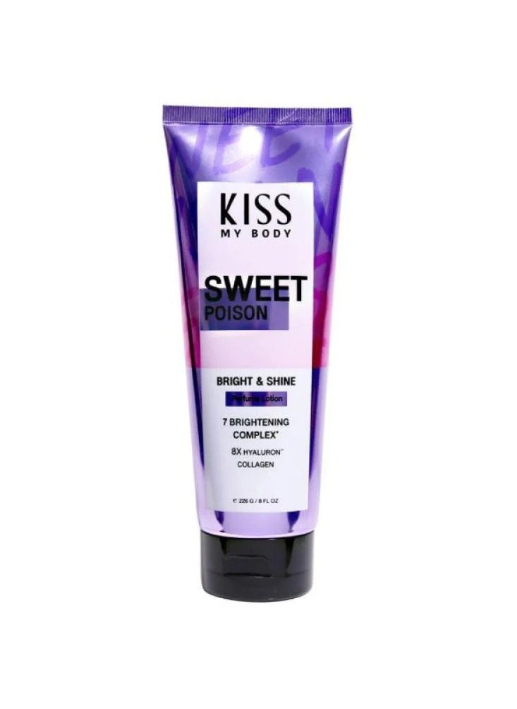 KISS MY BODY Sweet Poison Body Mist 88 Ml + Perfume Lotion Sweet Poison  226 g. - Image 3