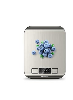 Ultrean Ultrean Digital Food Scale, High Precision Kitchen Scale -5 Units with Tare Function, Stainless Surface (Batteries Included)  - Image 1