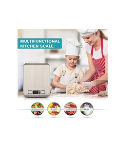 Ultrean Ultrean Digital Food Scale, High Precision Kitchen Scale -5 Units with Tare Function, Stainless Surface (Batteries Included)  - Image 4