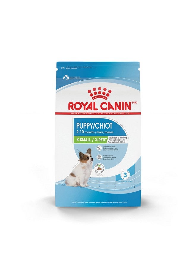 ROYAL CANIN Size Health Nutrition XSmall Breed Dry Puppy Food, Supports Brain Development, Immune Support And Digestive Health, 3 Lb Bag - Image 1