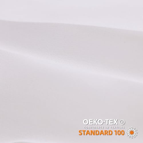 YIRDDEO Queen Comforter Set - Comforter Queen Size Sets with Ball Pom Fringe, Soft Bedding Set for All Seasons - 3 Pieces, 1 Comforter (90"x90") & 2 Pillow Shams (20"x26"), White - Image 4