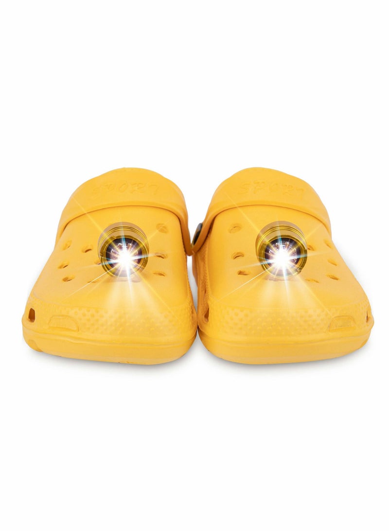 Y&D 2 Pcs Croc Charm, LED Light for Waterproof Shoes Lights Charms Dog Walking Handy Camping, Lasting 72 hours glow Suitable Adults Kids - Image 1