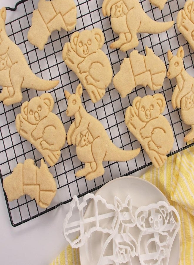 EROTNGO Koala Cookie Cookie Cutter Koalas and Wombats Shaped Biscuits Fondant Clay Cutter Endangered Australian Bears Animal-Themed Baking Crafting Supplies Unique One of a Kind Design (ONLY Koala) - Image 4