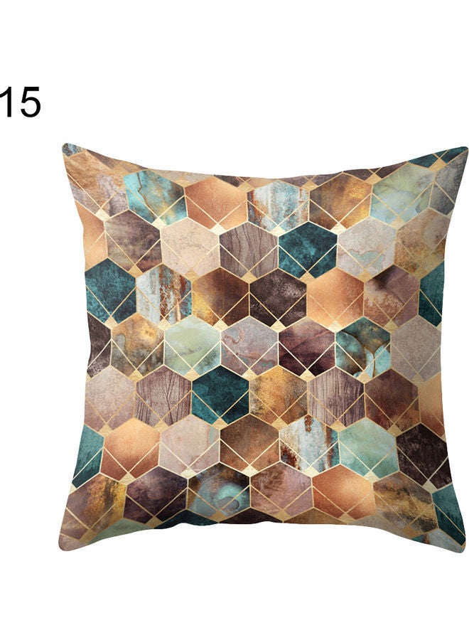 نيبمينينت غطاء وسادة بنمط هندسي متعدد الألوان