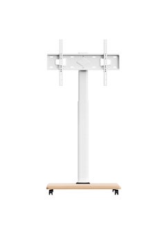 Fh Rolling TV Floor Stand for 26 to 70 inch TVs with 1-Shelf Storage Base,Portable Mobile Cart with Wheels, with Swivel Mount,Corner Universal Stands for Bedroom, Outdoor  - Image 1
