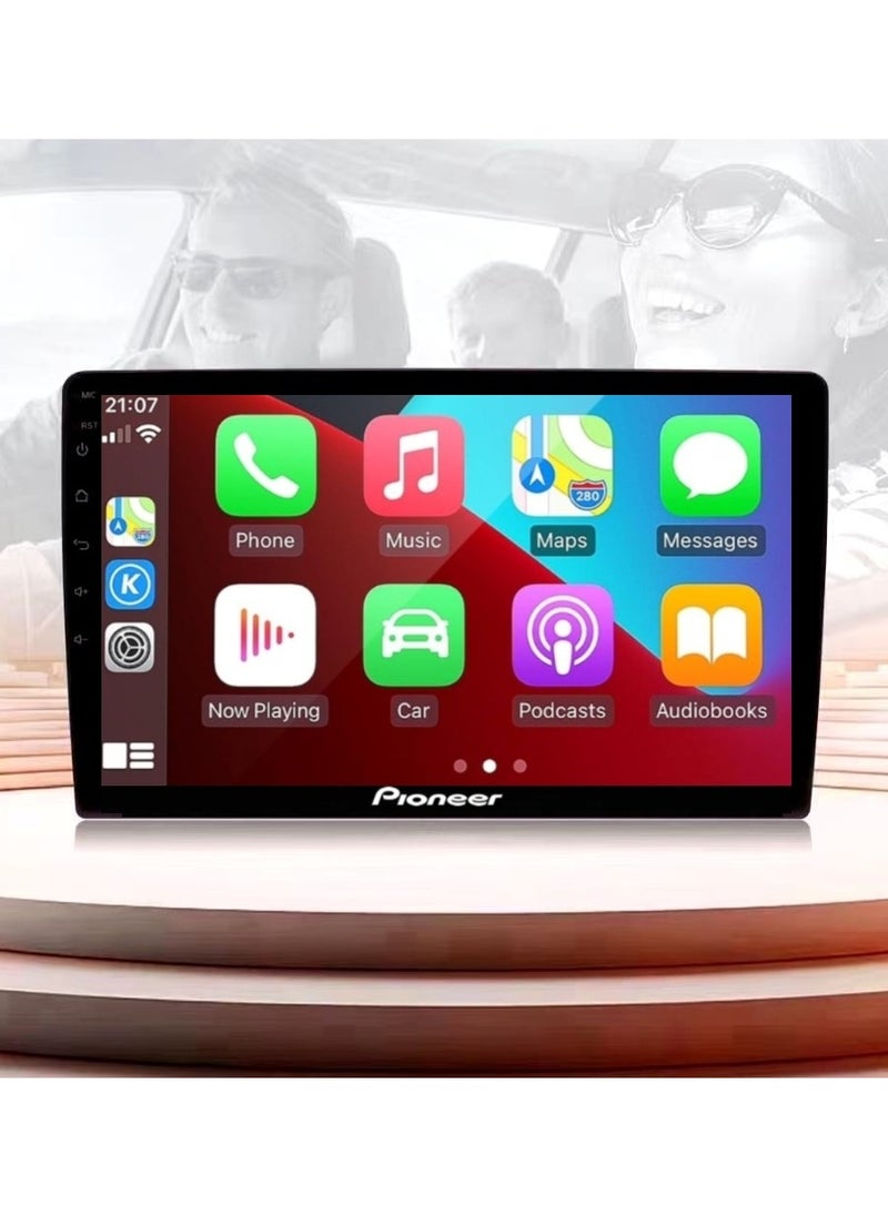 Pioneer - Pioneer Android Car Stereo 10 Inch 2GB RAM 64GB Memory QLED Touch Screen DSP Bluetooth Support Apple Carplay Android Auto Wireless USB YouTube Netflix Google Maps Radio - Image 1