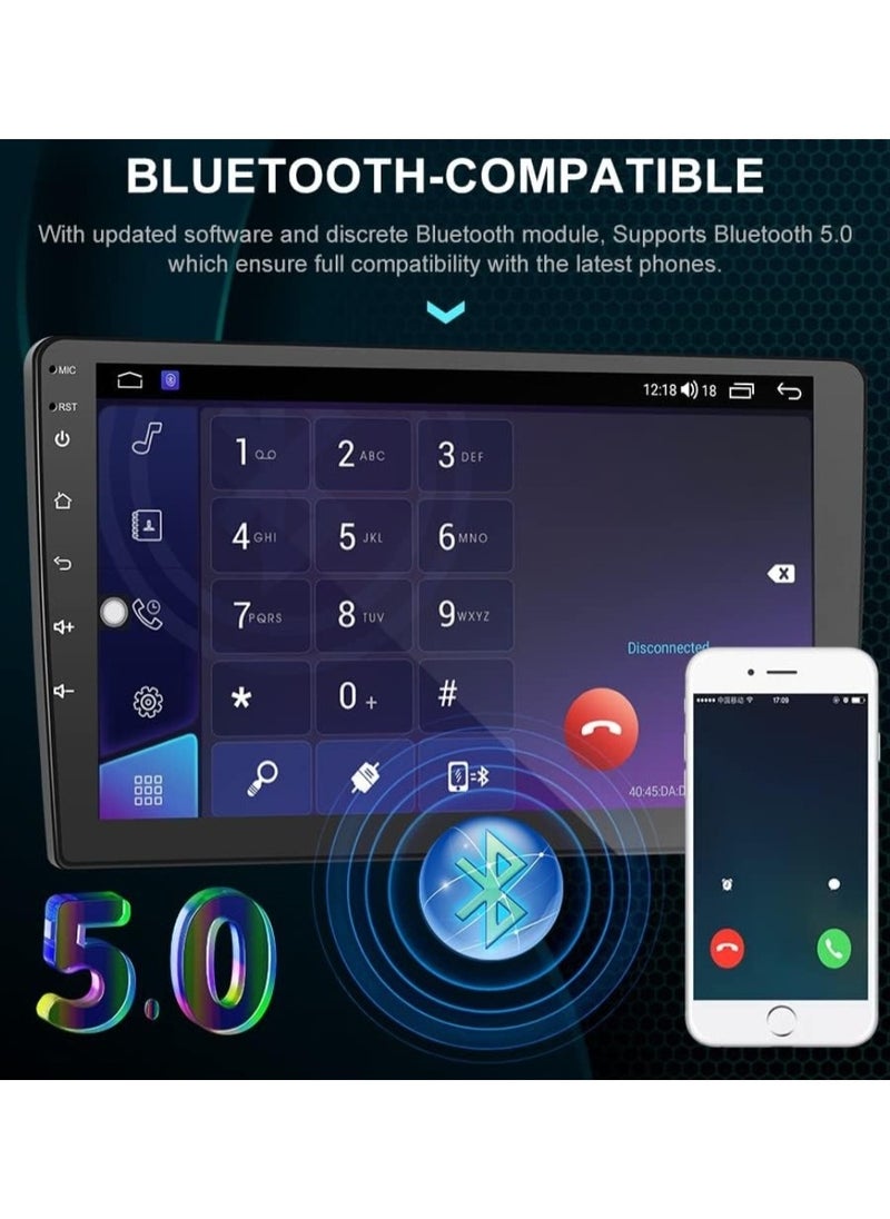 Pioneer - Pioneer Android Car Stereo 10 Inch 2GB RAM 64GB Memory QLED Touch Screen DSP Bluetooth Support Apple Carplay Android Auto Wireless USB YouTube Netflix Google Maps Radio - Image 1