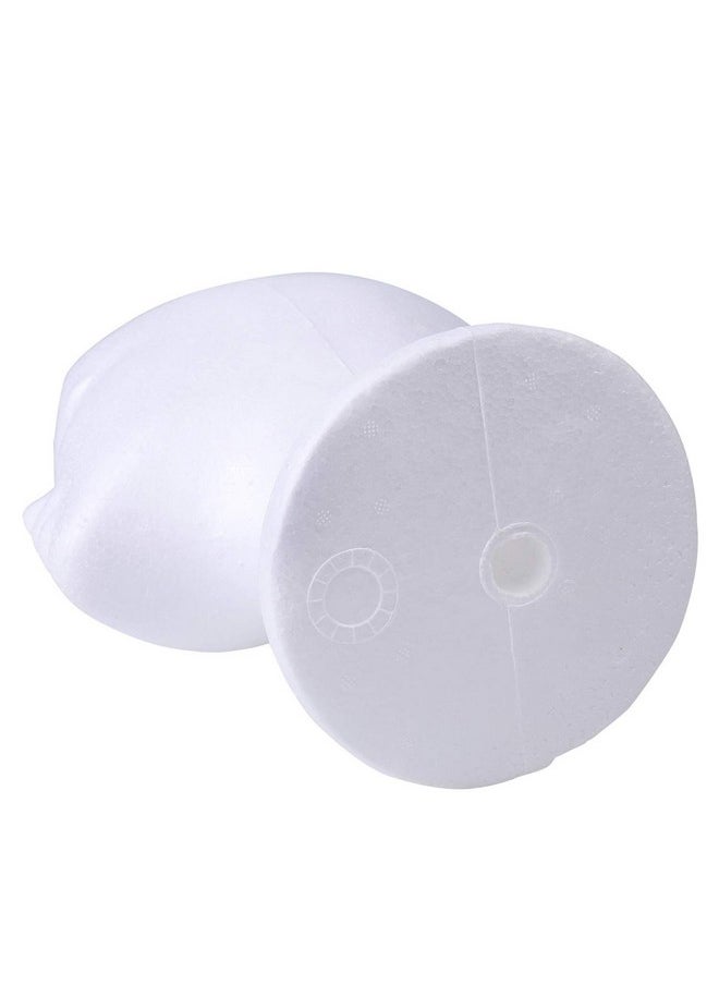 Foraineam 3 Pieces Foam Mannequin Head Wig Head Female Mannequin Wig Display Stand Holder Cosmetics Model Head White Foam Heads For Glasses Mask Hat Headband Hairpieces And More  - Image 5