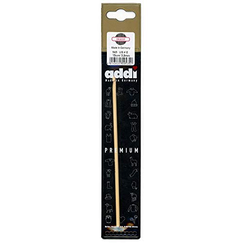 addi Crochet Hook Natura Bamboo 6 inch (15cm) Size US O (12.0mm) - Image 3