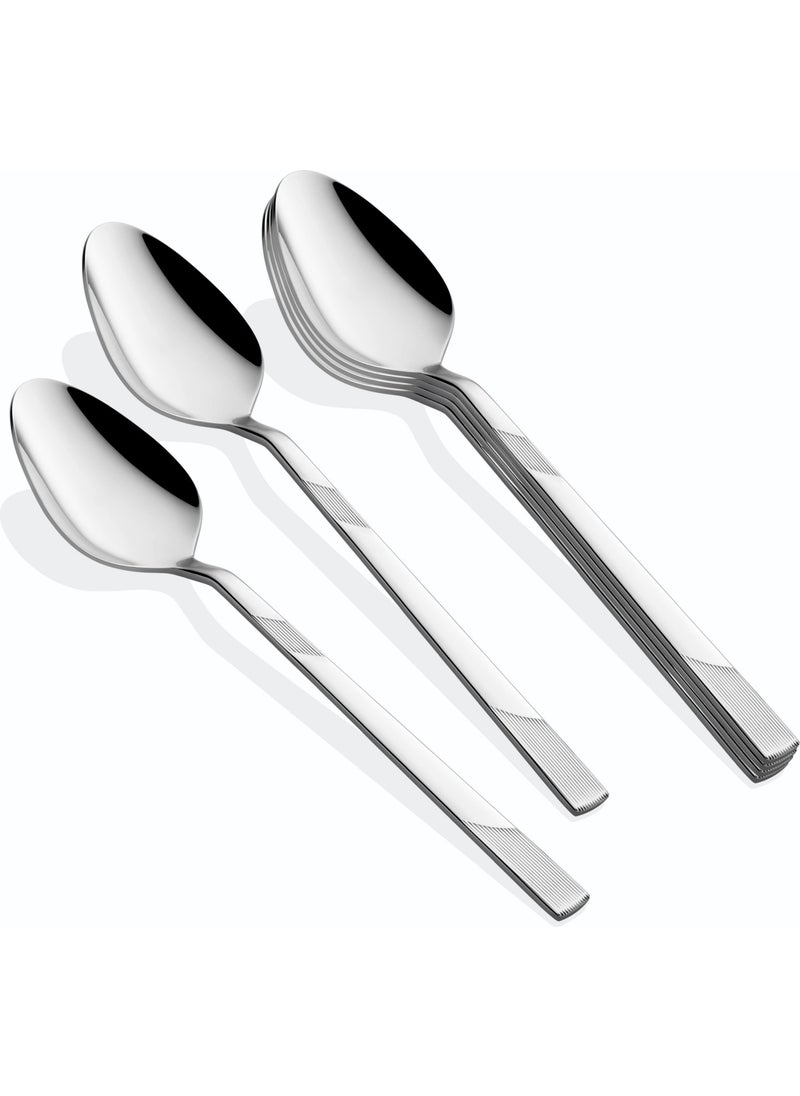 Onon İnci Plain 6 Dessert Spoons  - Image 5