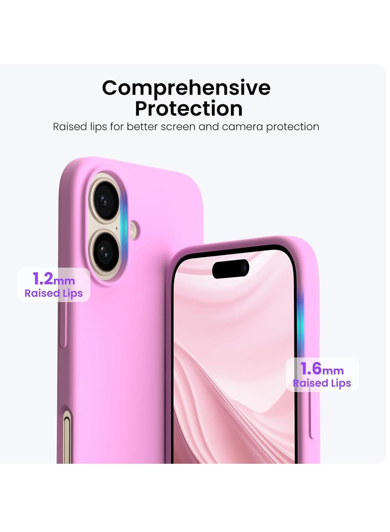 MIGOFAST Designed for iPhone 16 Case Silicone Ultra Slim Shockproof Phone Case with Soft Anti-Scratch Microfiber Lining Enhanced Camera Protection Phone Case for iPhone 16 6.1" - Image 2