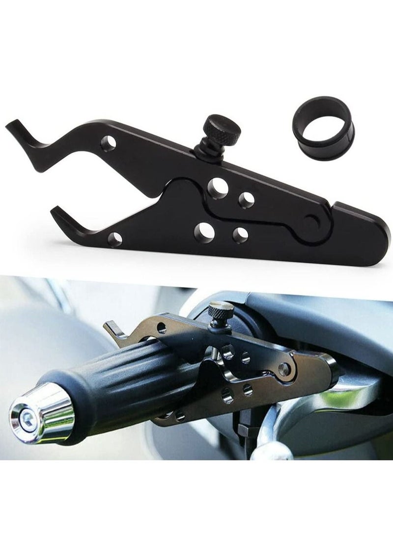Generic Motorcycle Cruise Control, Motorcycle Throttle Lock, Universal Throttle Assist Wrist/Hand Grip Lock Clamp with Silicone Ring Protect Fits Most Any Bike Durable Lightweight Aluminum Alloy  - Image 1