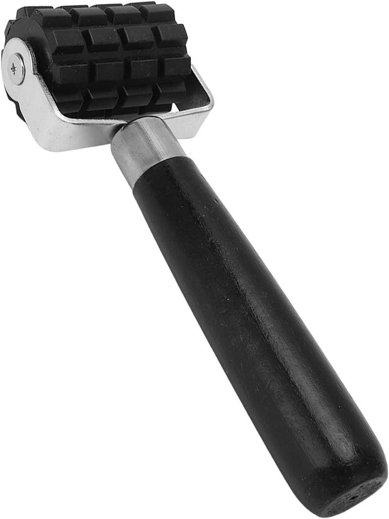 aqxreight Soundproof Roller Silicone Wheel Pine Ergonomic Handle 6 9in Noise Filter Application Roller for Car L 2in Slipping Rollers and Easily Surfaces Which Designed Runner is to Bumps (L) - Image 2