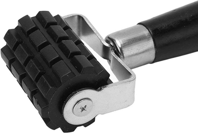 aqxreight Soundproof Roller Silicone Wheel Pine Ergonomic Handle 6 9in Noise Filter Application Roller for Car L 2in Slipping Rollers and Easily Surfaces Which Designed Runner is to Bumps (L) - Image 3