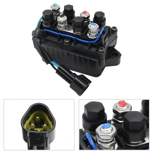 DUZFOREI Boat Power Trim and Tilt Relay Assembly 61A-81950-01-00 Replacement for Yamaha Range of Outboards 2 Stroke & 4 Stroke Replace 61A-81950-00-00 - Image 4