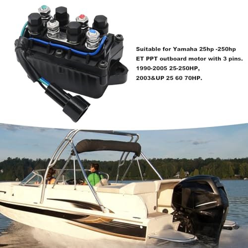 DUZFOREI Boat Power Trim and Tilt Relay Assembly 61A-81950-01-00 Replacement for Yamaha Range of Outboards 2 Stroke & 4 Stroke Replace 61A-81950-00-00 - Image 5