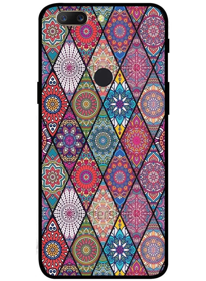 EYE CATCH Protective Case Cover For OnePlus 5T Smart Series Printed Protective Case Cover for OnePlus 5T Multicolor Pattern - Image 1
